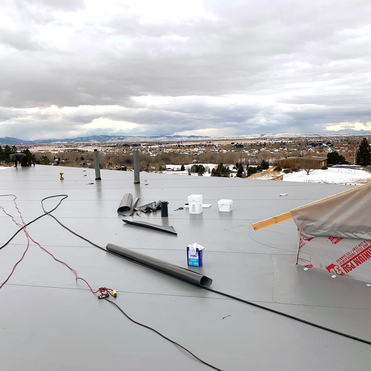 Roofing Project in Bozeman, Montana
